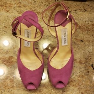 Jimmy Choo Pink Suede